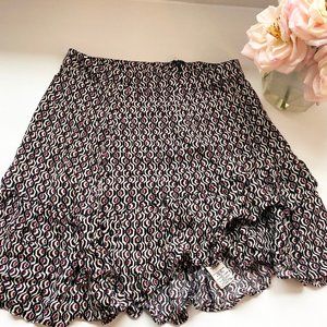 Brand New Free People Ruffled Mini Skirt